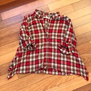Sundance flannel women’s L